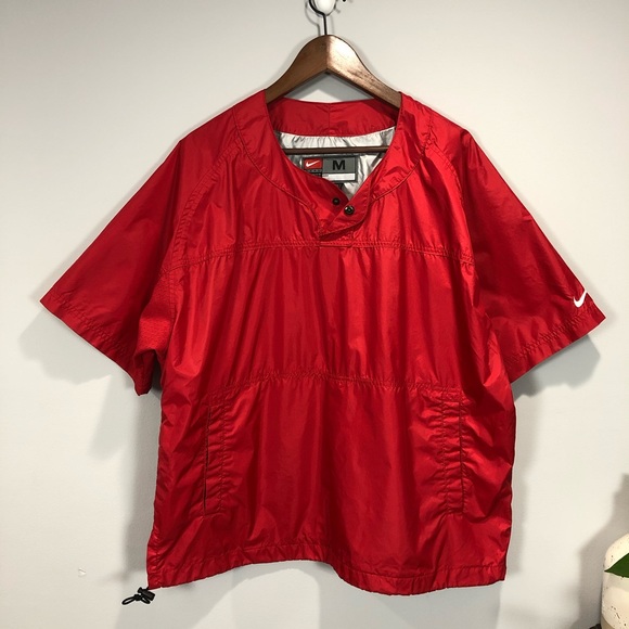 Nike Other - NWOT Nike short sleeve pullover windbreaker shirt